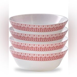 BNIB Corelle Everyday Expressions 4-Pc Soup/Cereal Bowls Set, Service for 4,